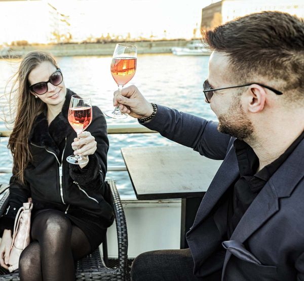 rosé bor hajózás budapest